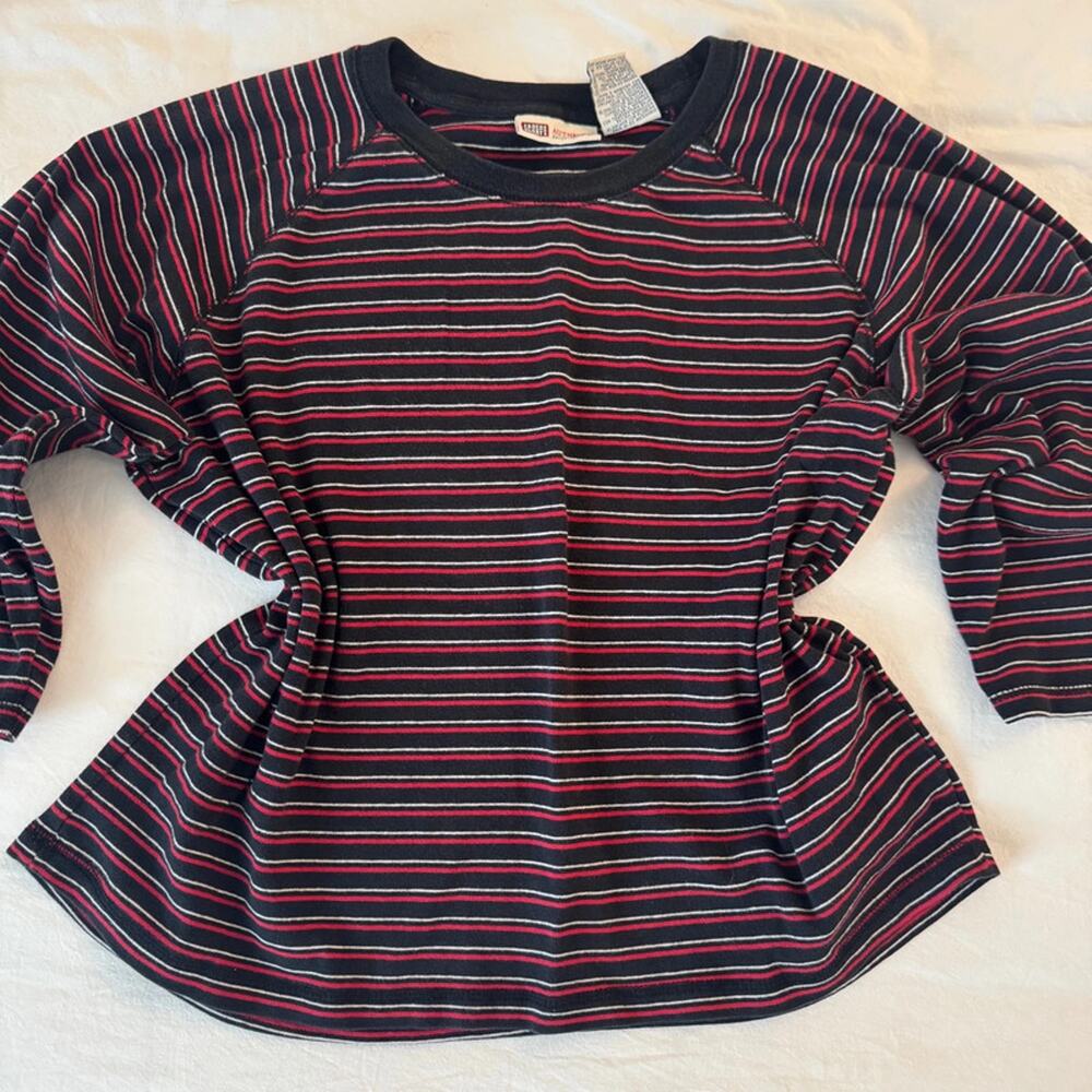 2000s‎ Striped Quarter sleeve - Picture 2 of 4